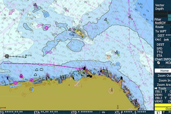 ECDIS JRC TÜÜBISPETSIIFILINE KURSUS 